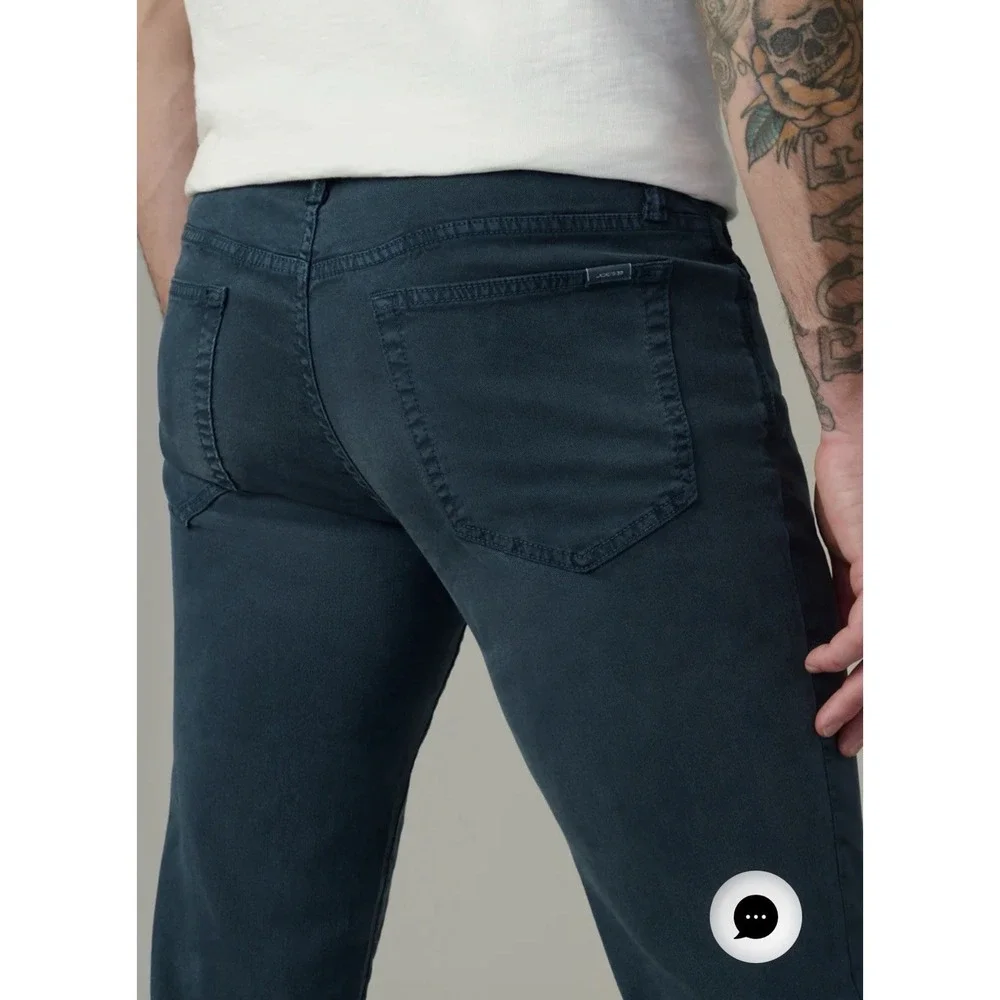 Joes The Brixton Straight + Narrow Pants Twill Jeans Midnight Navy 32 X 33